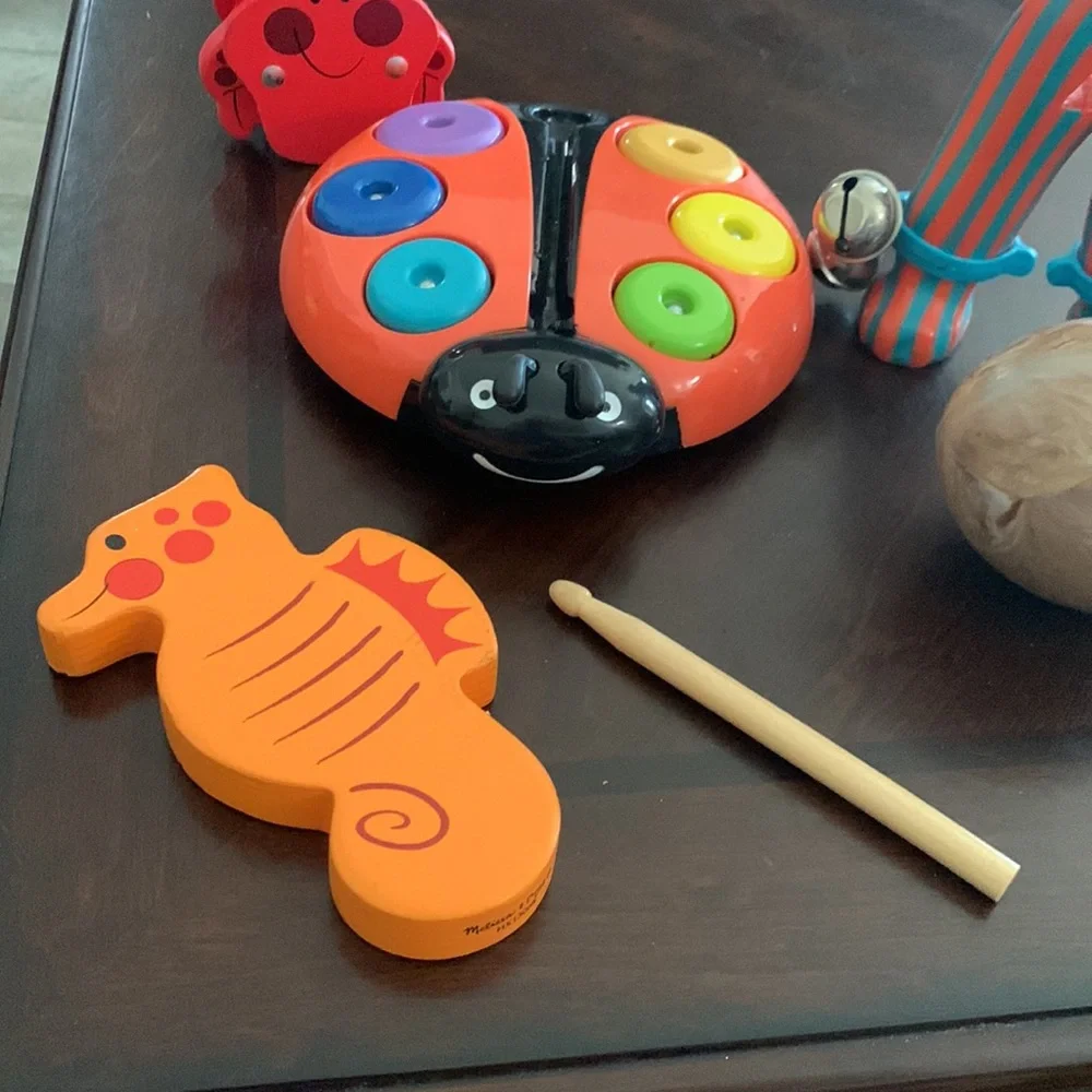 Lakeshore Vintage Musical Instruments Activity Bag for Your Little Ones